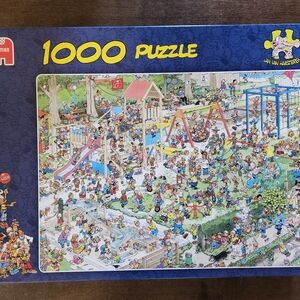 Kids Puzzle - Colorful Playground Scene